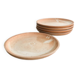 Assiettes en grès