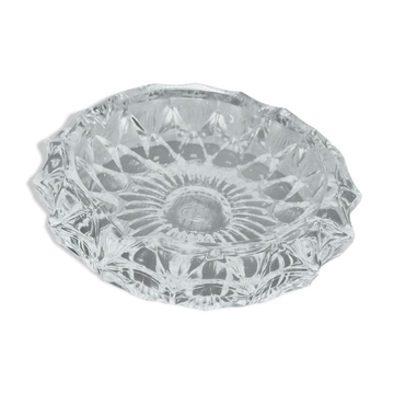 Vide poche en verre ciselé