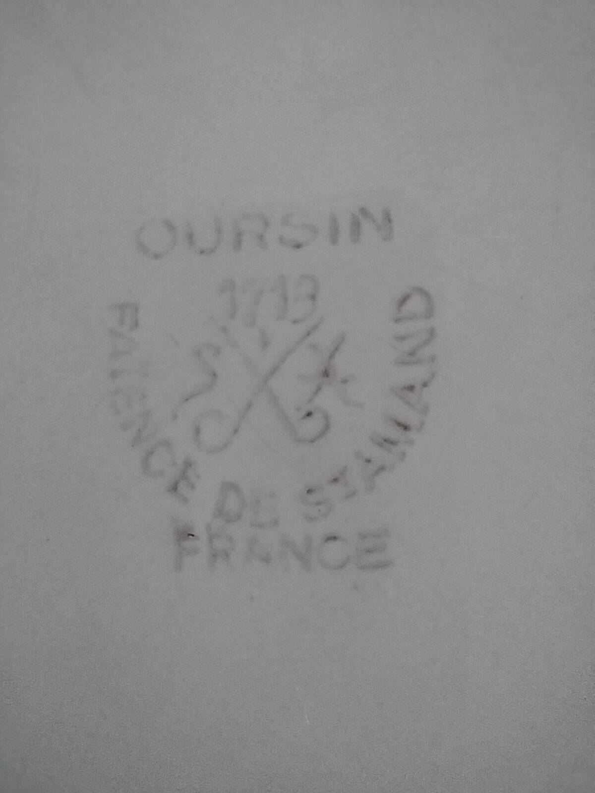 Soupière St Amand modèle Oursin - vintage arty