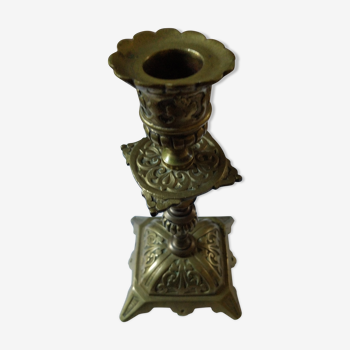 Brass candle holder