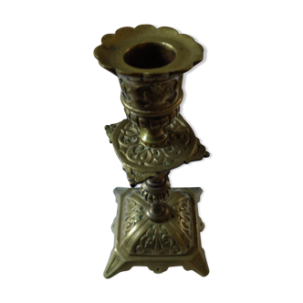 Brass candle holder
