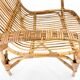 Mid-Century Rattan Armchair, Czechoslovakia, 1970s