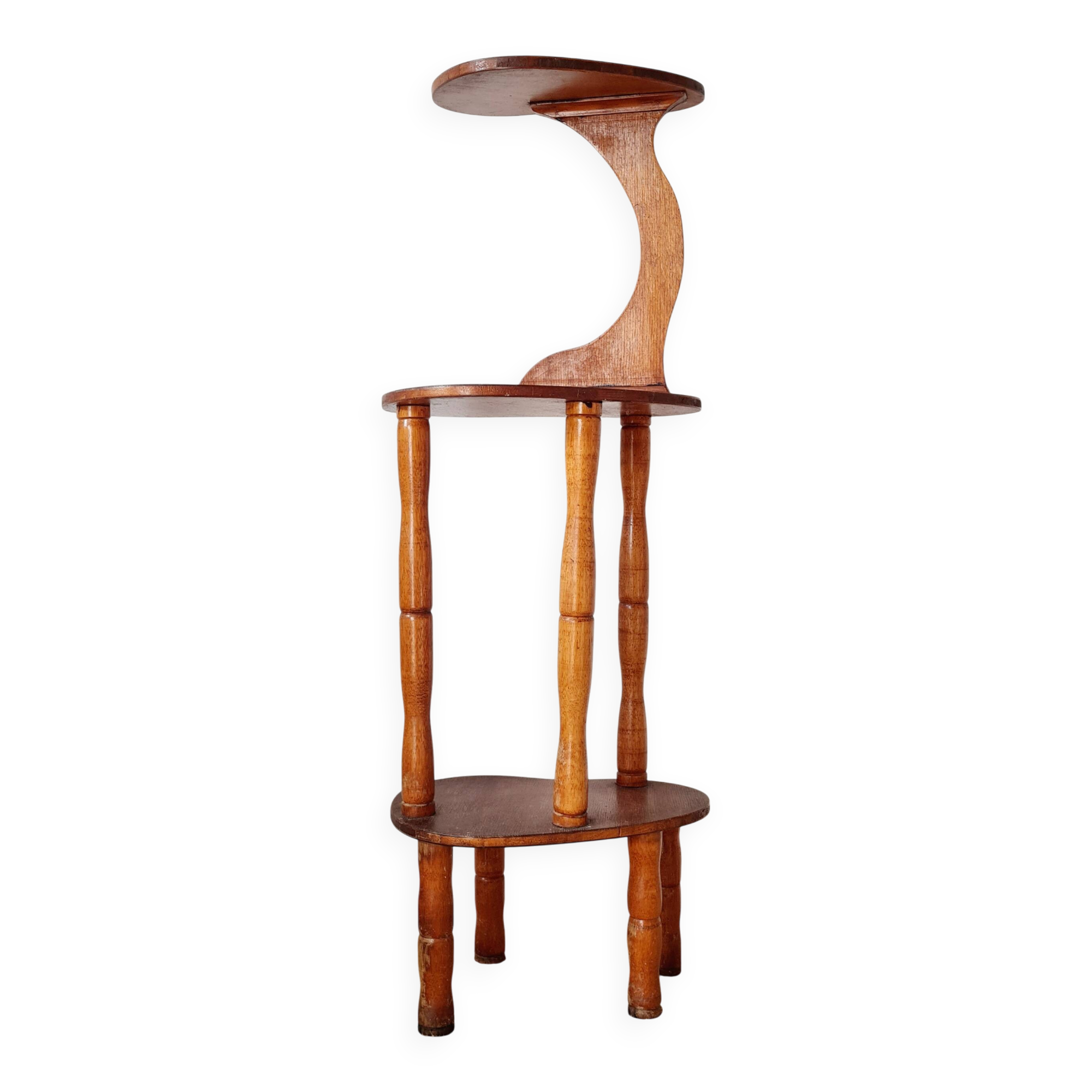 Sellette en bois - porte-plantes