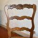 Pair of oak chairs