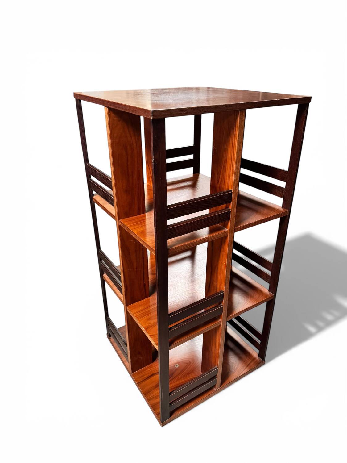 Scandinavian rotating bookshelf - 1970s