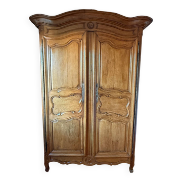 18th century Louis XV oak bridal wardrobe