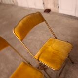 6 vintage opera folding chairs