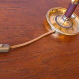 Lucien Gau Model 15033 mid century brass table lamp