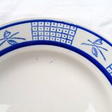 4 assiettes à dessert Gien
