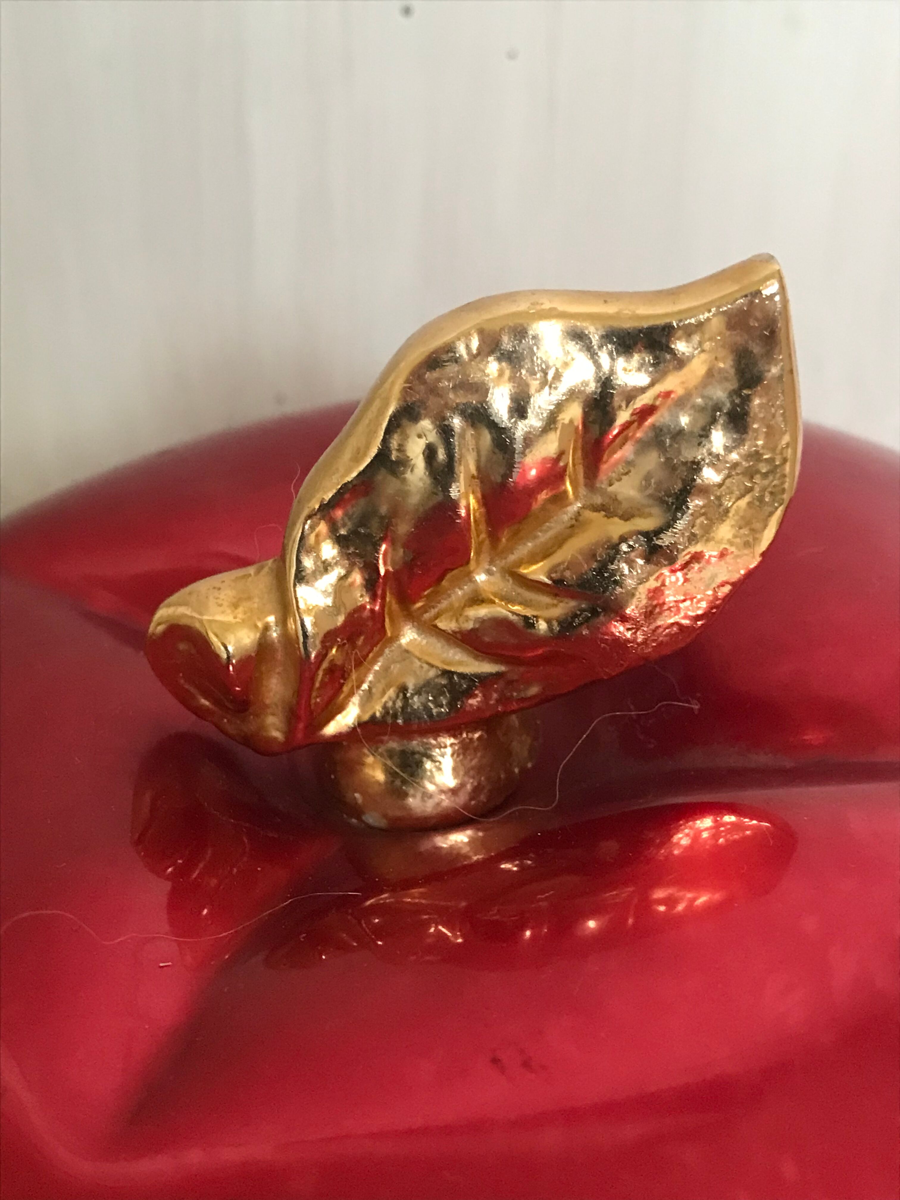 Vintage apple ice bucket