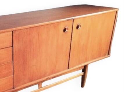 Vintage Scandinavian teak sideboard