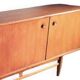 Vintage Scandinavian teak sideboard