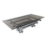 Paul Mayen tubular coffee table, circa 1970