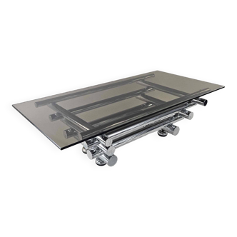 Paul Mayen tubular coffee table, circa 1970