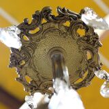 Lustre en cristal, milieu XXe
