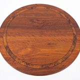 Round table - bench, Northern Europe, late 19th century. After renovation.