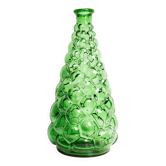 Rare green glass carafe Empoli from the mid-century, Italy, 1960s.