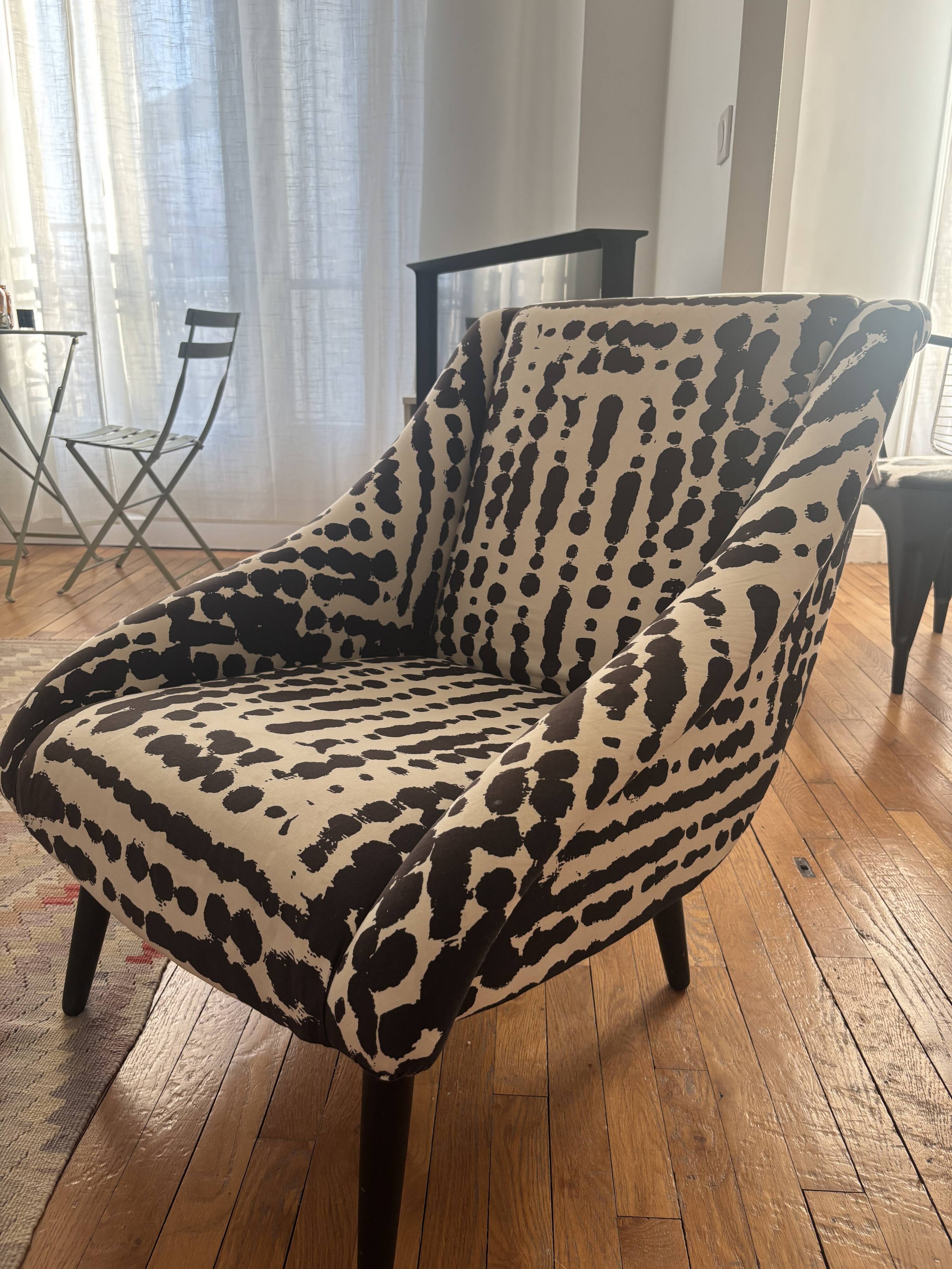 Bergère armchair "Greg", AM.PM.