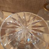 Cut crystal candy pot h 33 cm