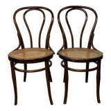 Pair of bistro chairs J&J Kohn early twentieth century