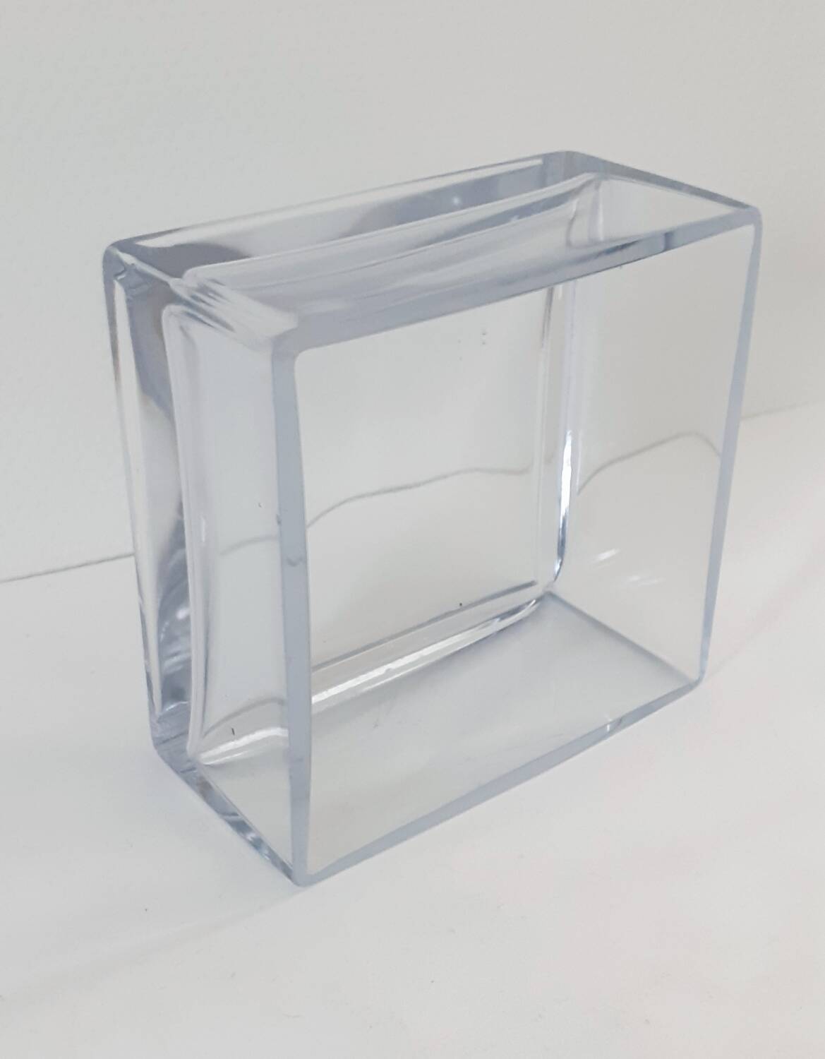 Vintage glass empty pocket