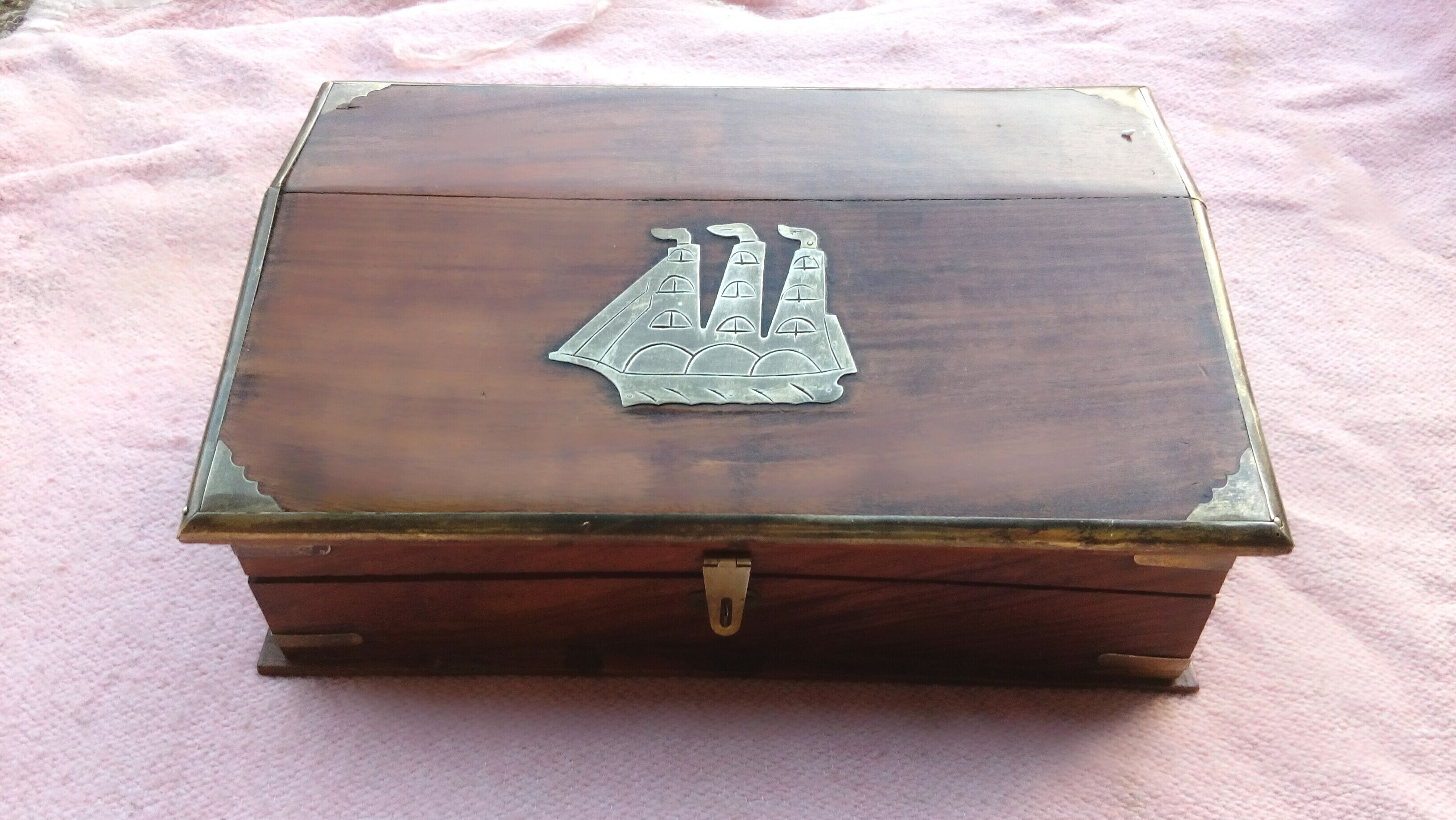 Coffret de marine 19eme