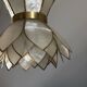 Suspension fleur en nacre