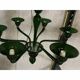 Contemporary Murano Glass Chandelier in Decò Style Decorated in Translucent