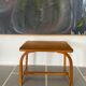 Table basse vintage bois courbey