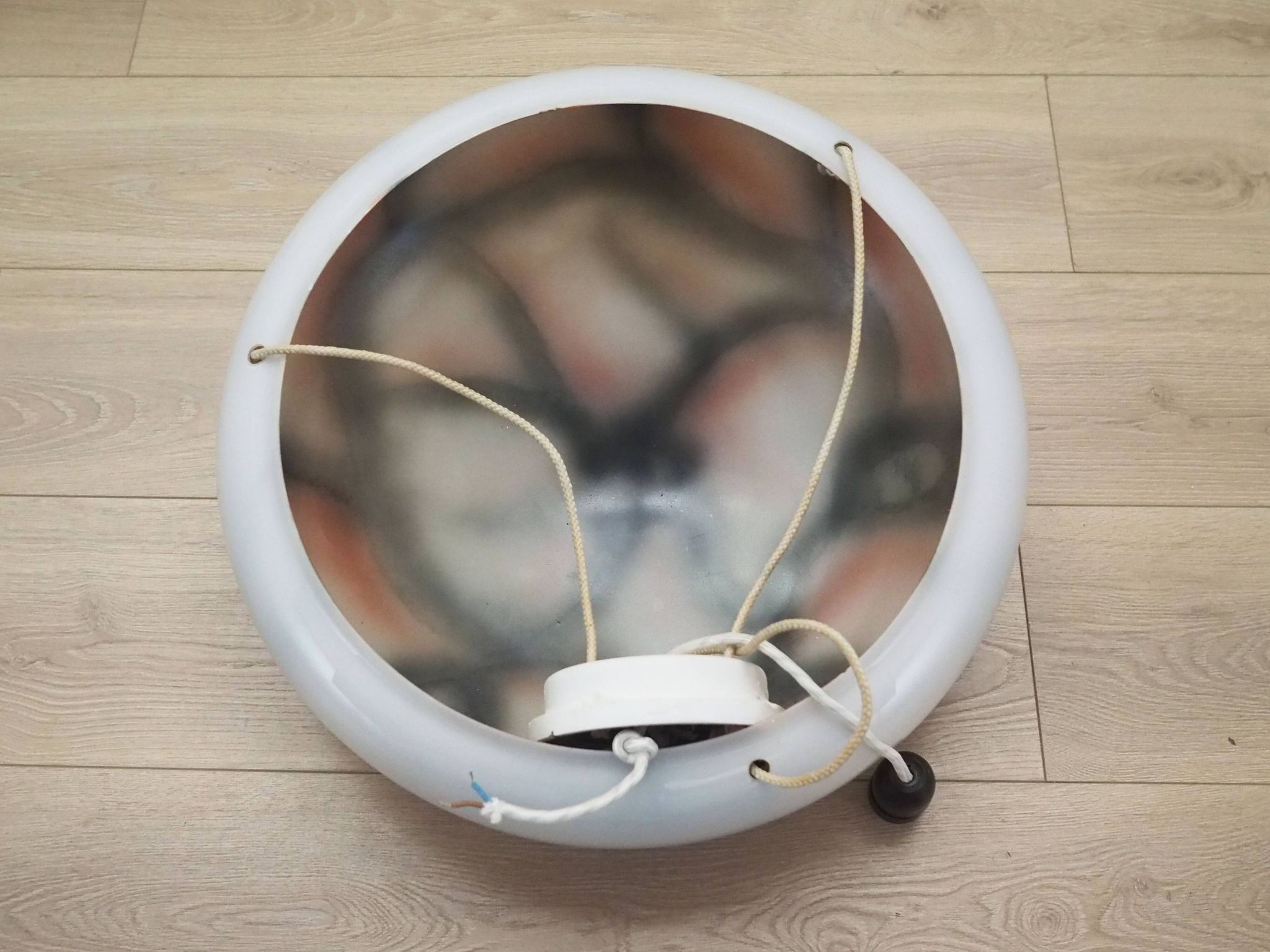 Lampe à suspension, design danois, années 1970, fabriquée au Danemark