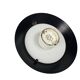Memphis Milano style - 'Cone' - ceiling light - glass - metal - 80s