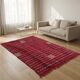 Moroccan kilim rug red 140x230 cm