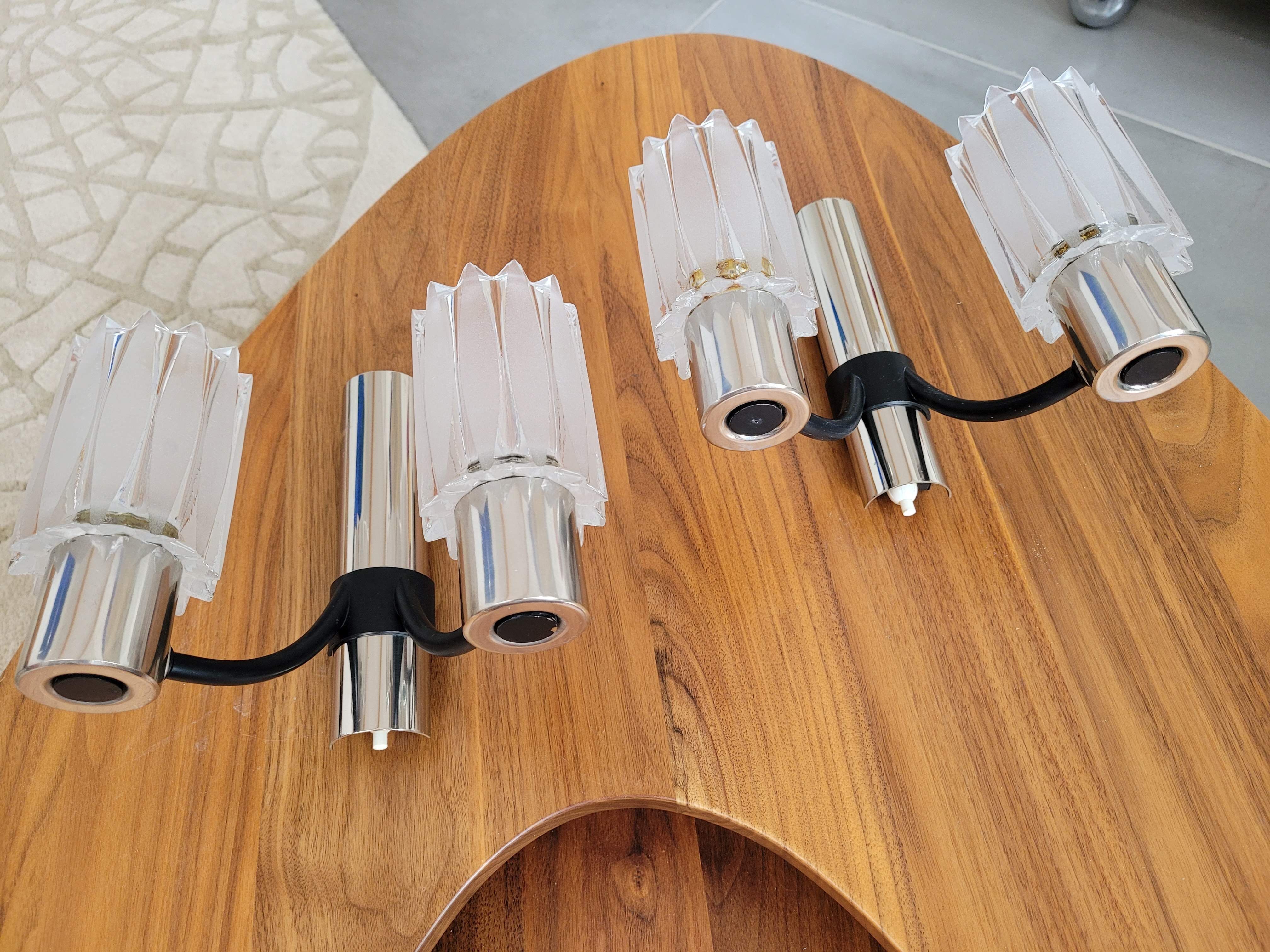 Pair of wall lamps from the 50s