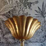 Chandelier bouquet of golden iron flower 5 fires