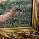 Painting XXeme - Oil on canvas depicting a cow herd signed Cédan 1944