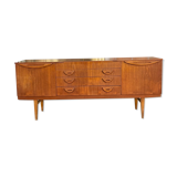 Atypical teak row from the 60s