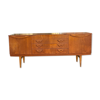Atypical teak row from the 60s