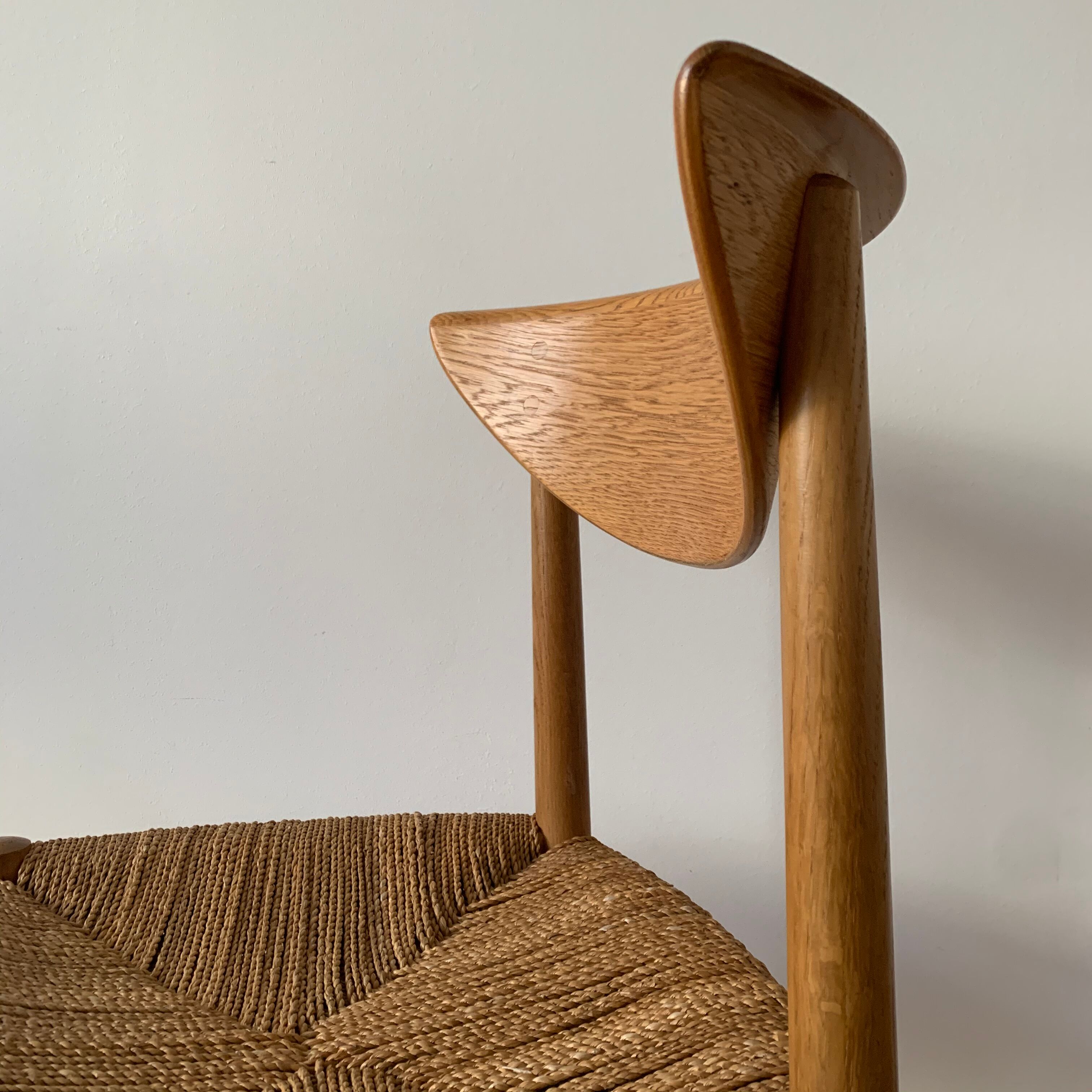 Set of 8 oak dining chairs model 316 by Peter Hvidt & Orla Mølgaard Nielsen for Søborg Mobler