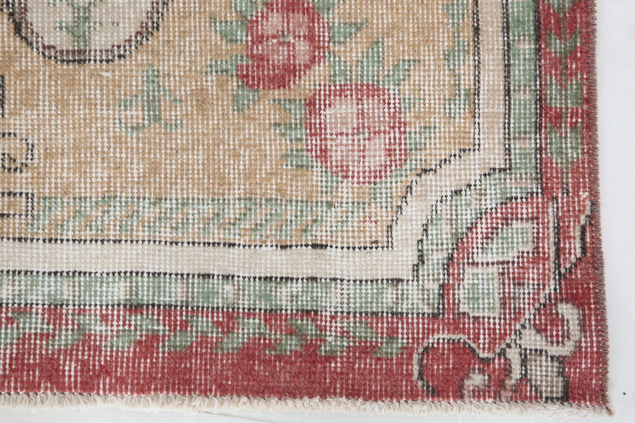 Tapis turc beige, 204x106cm