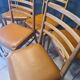 lot of 6 teak chairs from the 1950s, Scandinavian, Danish 87 x 44 x 43 BEG