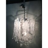 Modern Murano Glass "Fiamma" Italian Chandelier