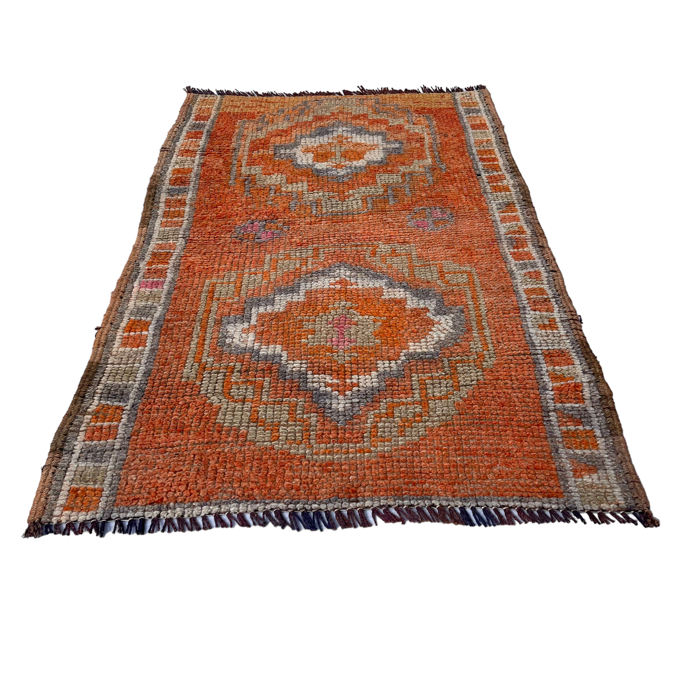 Vintage kurdish herki rug