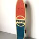 Vintage Pepsi-cola 1970s fiberglass skateboard