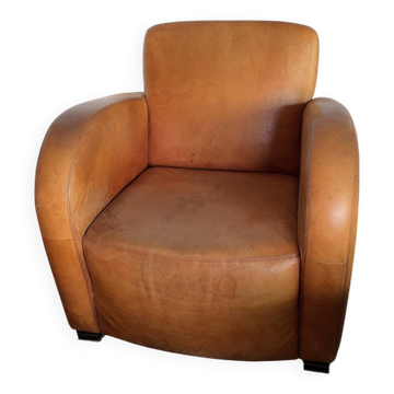 Leather armchair