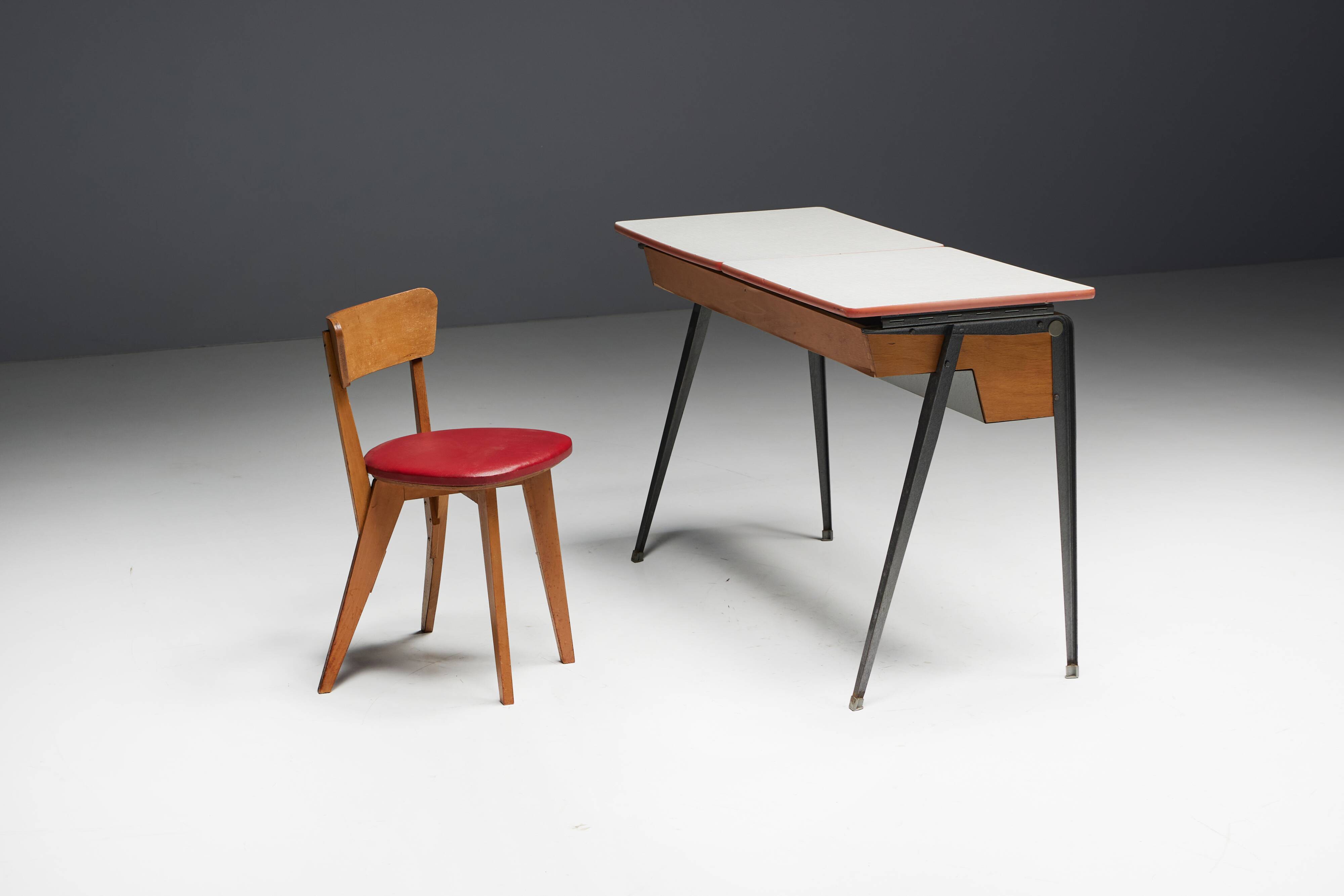 Mid-Century Modern Writing Desk, Netherlands, 1960s