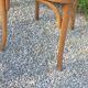 Set of 4 Thonet bistro chairs from the 1950s.
