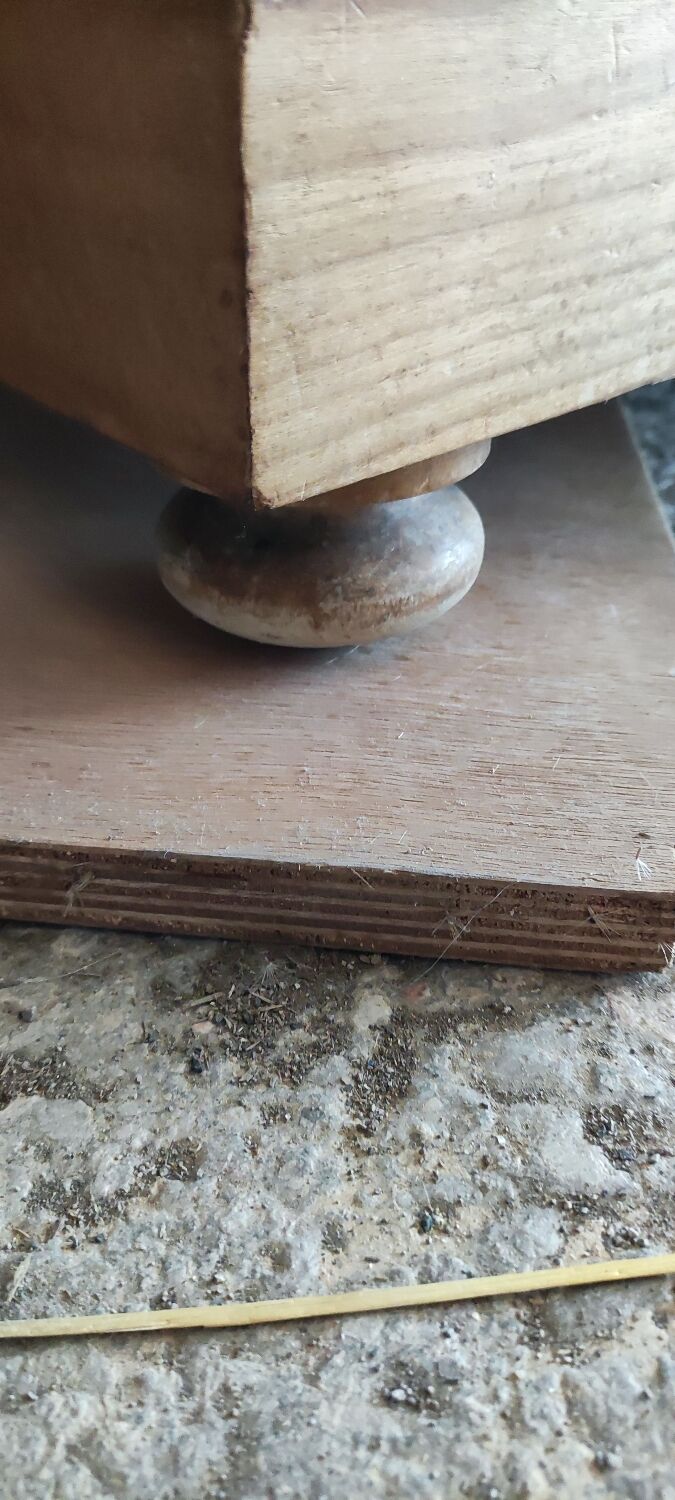 Bathroom furniture, marble and wood