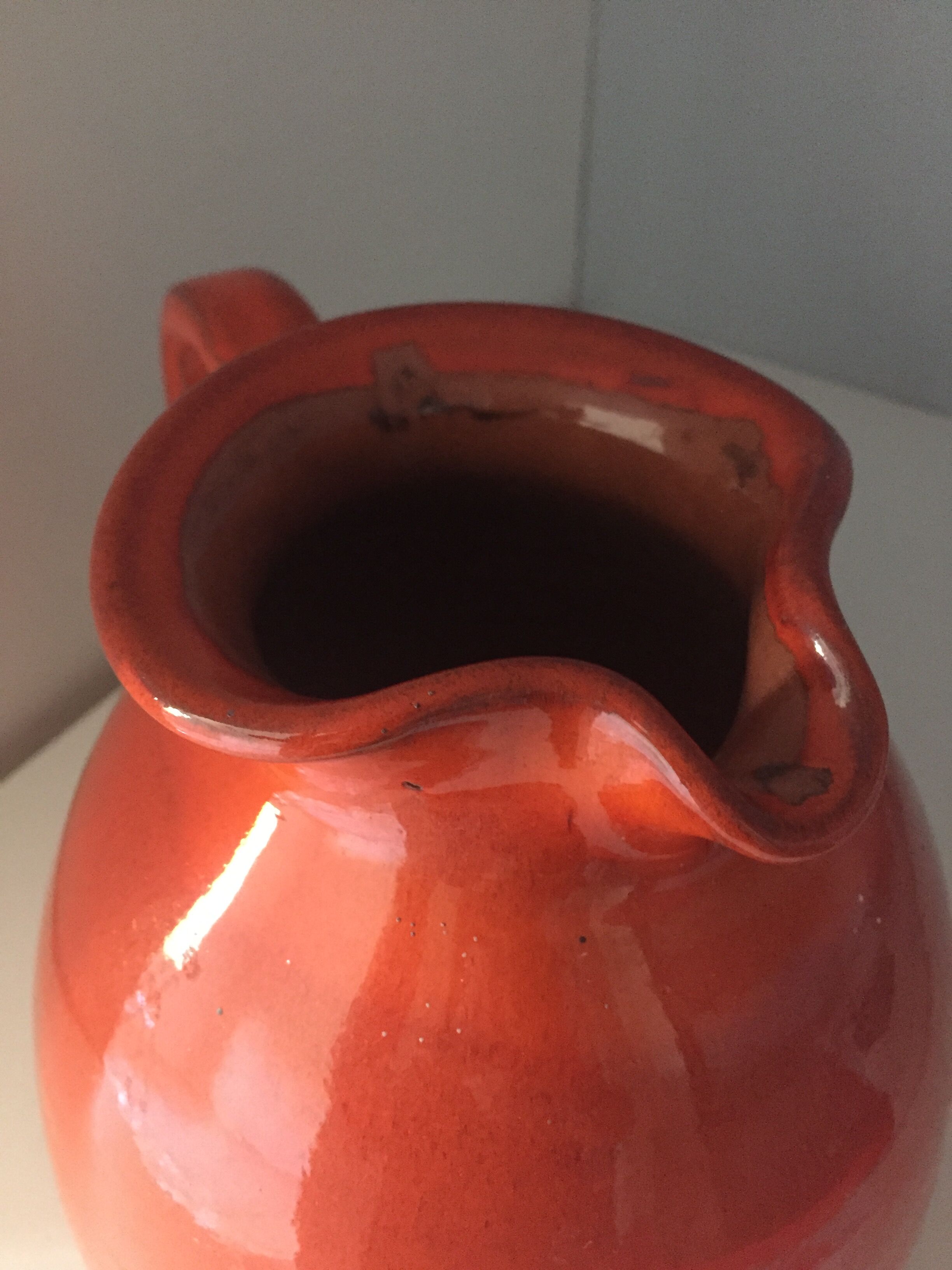 Ceramic pitcher