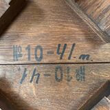 Danish design round dining table mid century