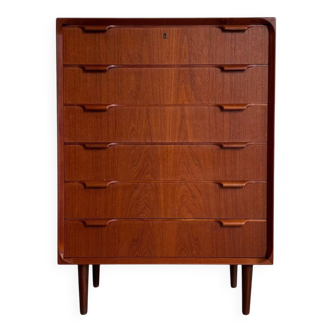 Vintage Danish chest of drawers teak